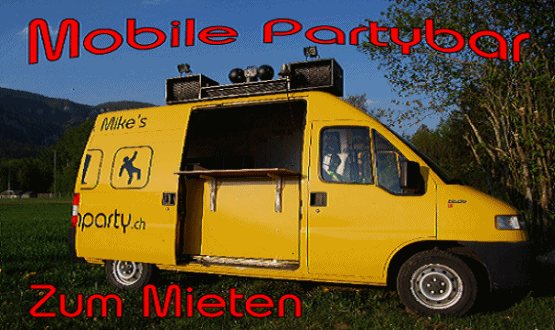 Kleinparty Bus Partybereit